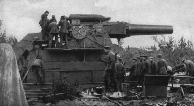 Big Bertha, Primeira Guerra Mundial
