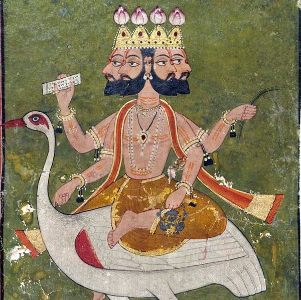 Brahma, deus da trindade hindu