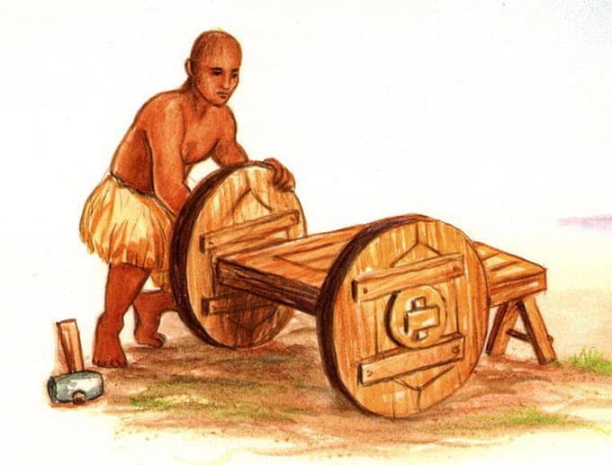 Invenção de carruagem, Mesopotâmia