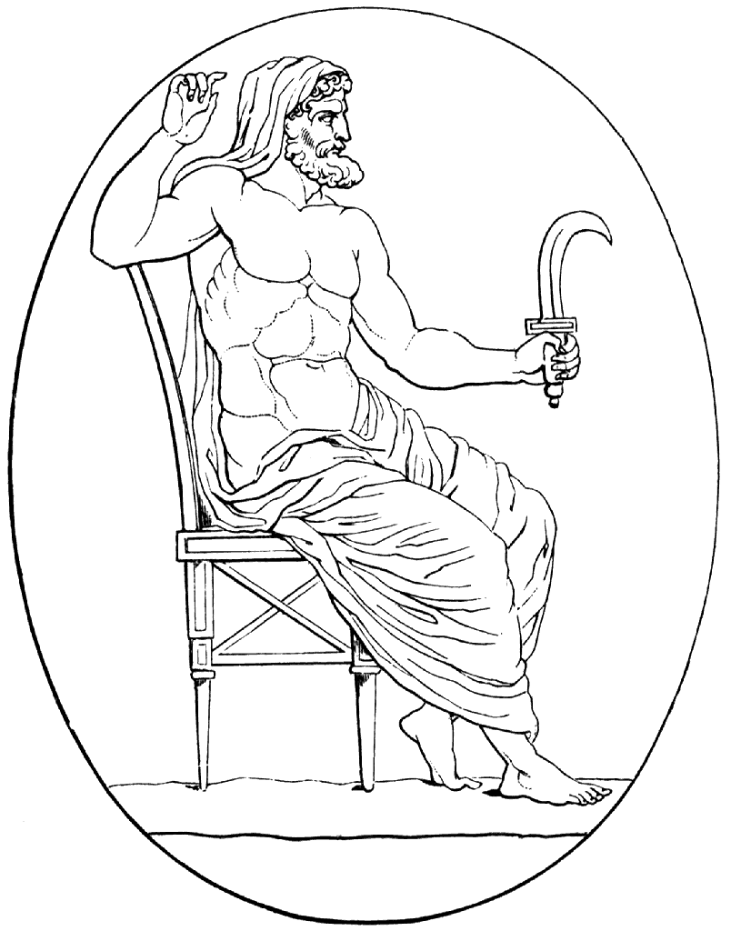 Deus grego antigo Cronos