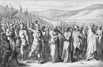 Júlio César no exército da República Romana