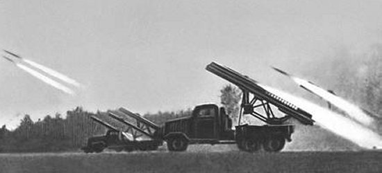 Lançador de foguetes Katyusha, Segunda Guerra Mundial