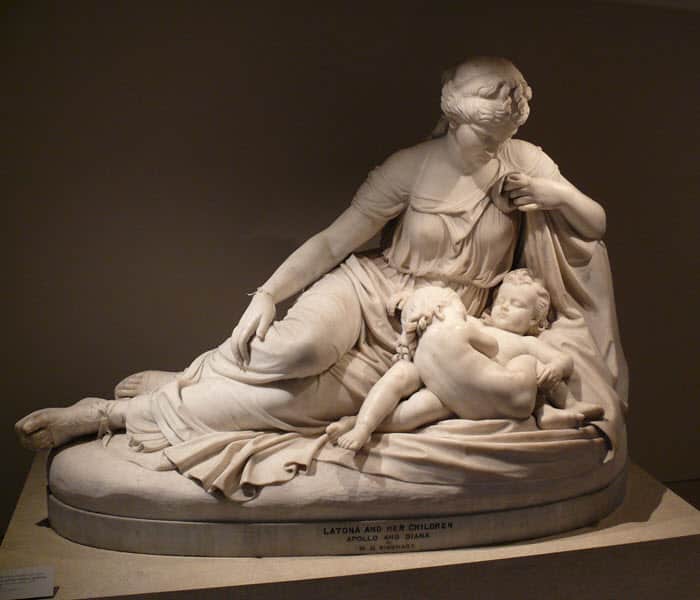 Deusa grega, Leto e seus filhos