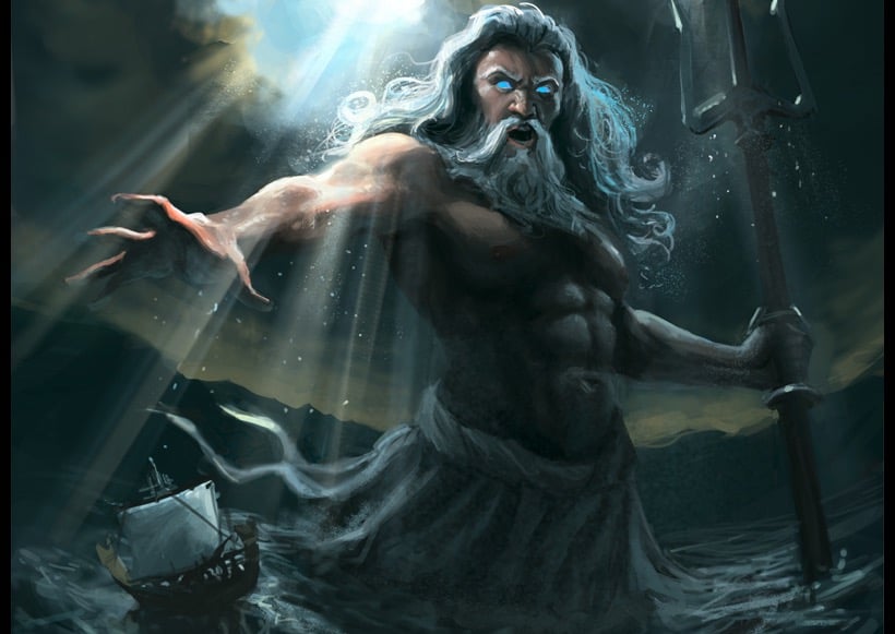 Netuno, o deus romano do mar