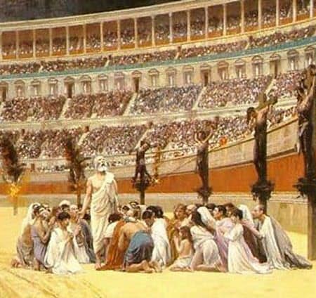O Coliseu era um local de culto para os cristãos