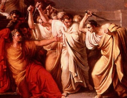 O assassinato de Júlio César