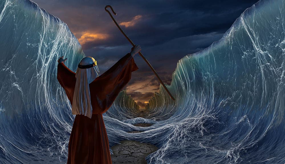 Atravessando o Mar Vermelho com Moisés