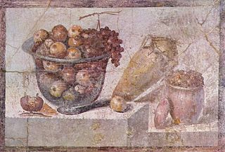 pintura na cidade de pinturas romanas antigas de pomeii
