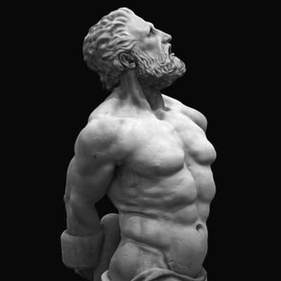 Deus grego antigo Prometheus