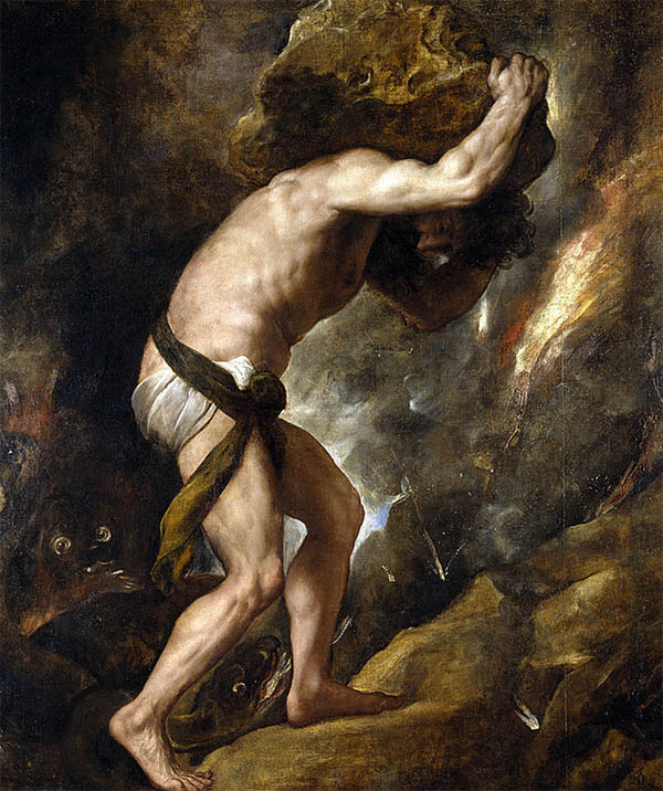 Sísifo Pintura