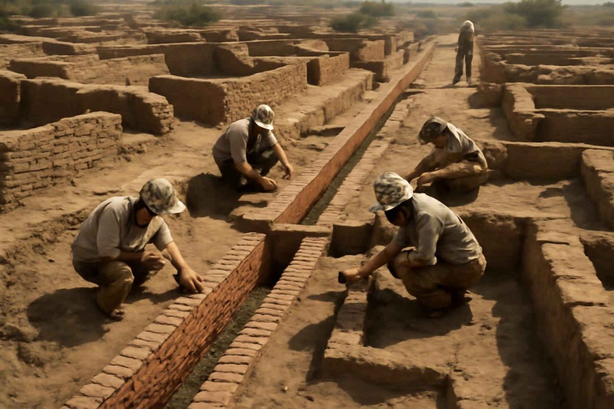 Sistemas de Esgoto em Harappa: A Engenharia Hidráulica do Vale do Indo Antigo
