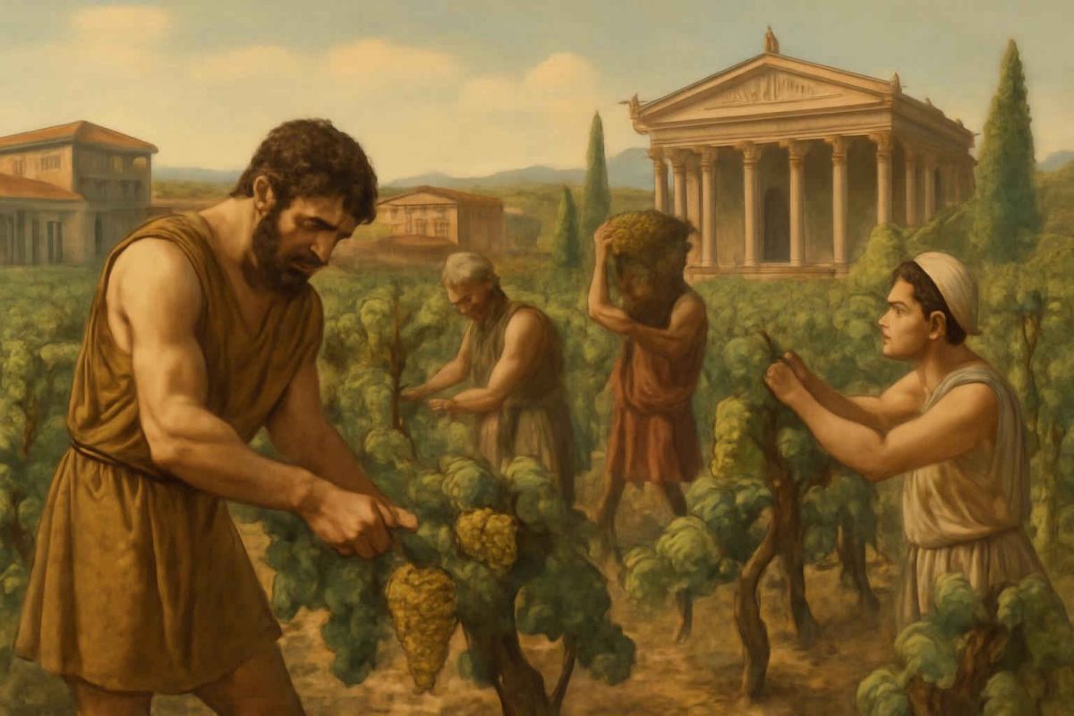 Produção de vinho na Grécia Antiga: técnicas, variedades e comércio
