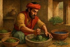 Tinturas Naturais na Índia Antiga: Processos, Aplicações e Comércio