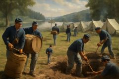 Abastecimento de Água nos Acampamentos da Guerra Civil Americana: Logística e Desafios