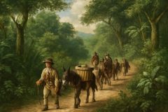 Rotas de Transporte do Ouro no Brasil Colonial: Logística e Desafios