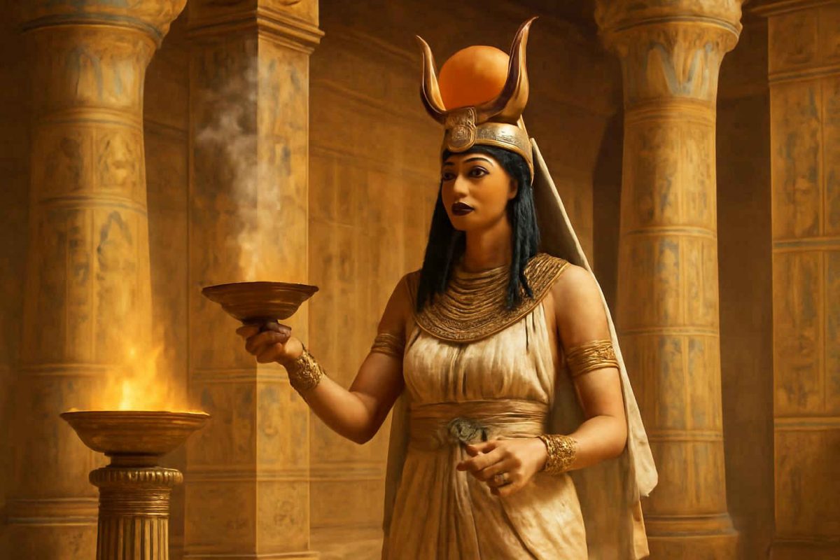 Sacerdotisas de Hathor no Egito Antigo: funções, rituais e influência política
