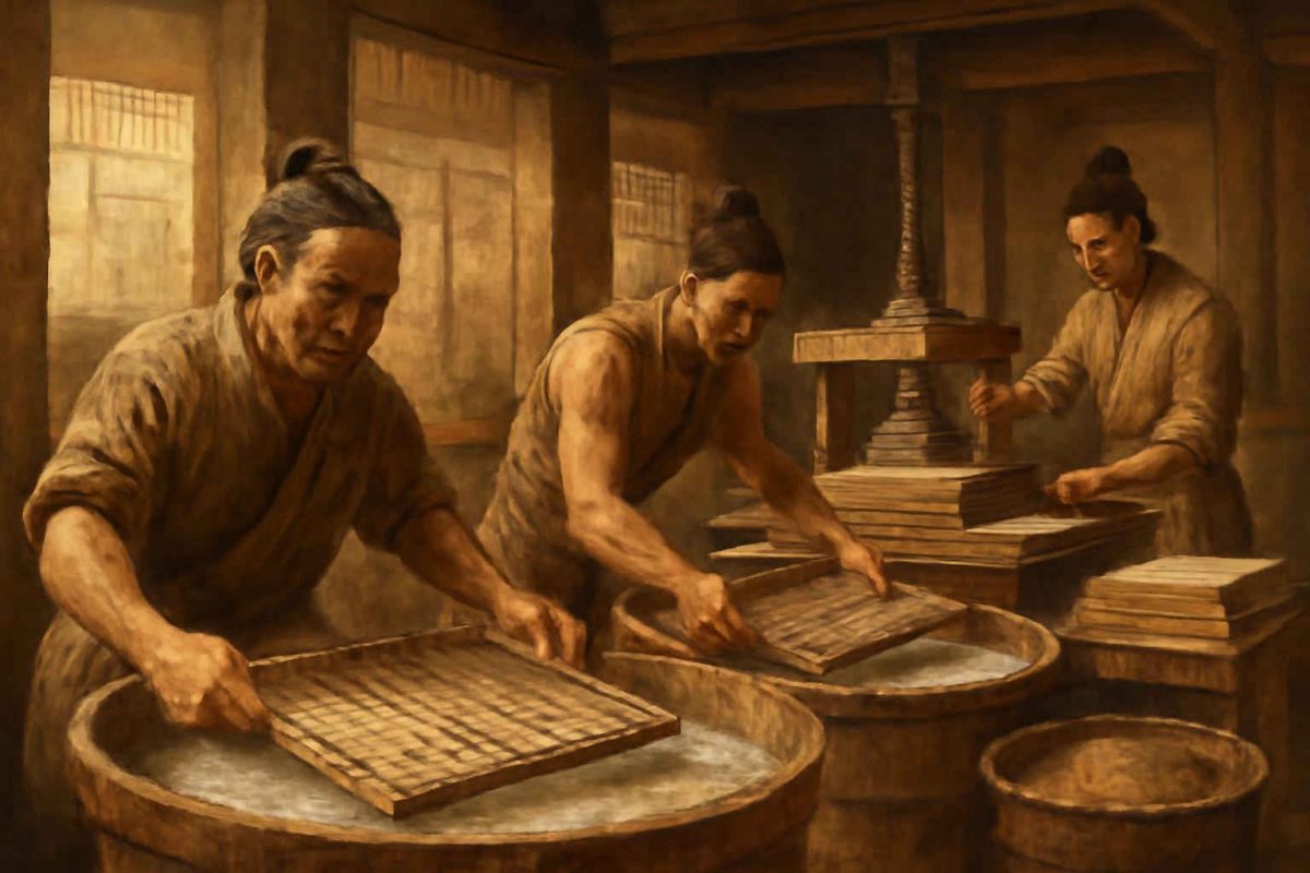 Invenção do Papel na China Antiga: Técnicas e Legado