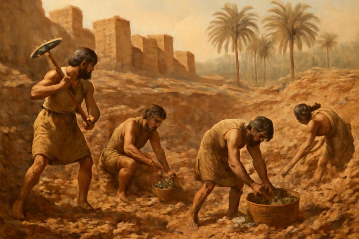 Mineração de Cobre na Mesopotâmia Antiga: Técnicas de Extração e Uso Metalúrgico