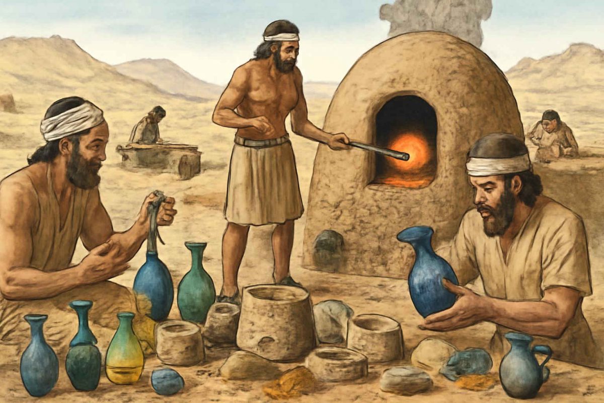 Técnicas de Produção de Vidro na Mesopotâmia Antiga: Materiais, Processos e Significado Cultural