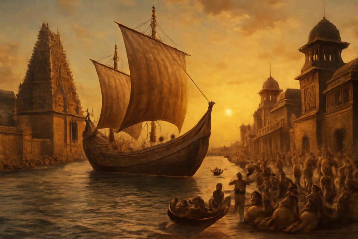 Comércio Marítimo do Império Chola: Rotas e Mercadorias