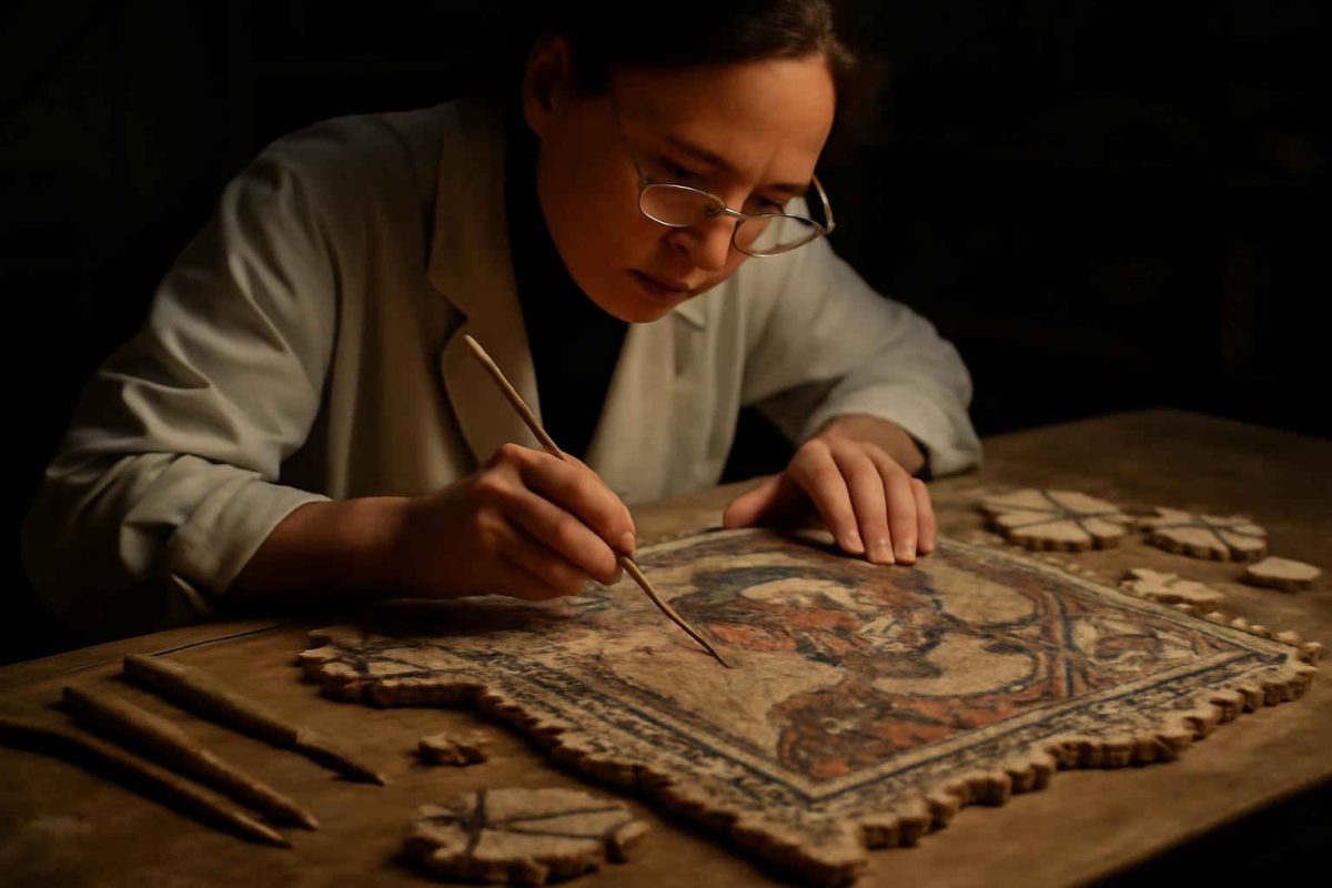 Como restaurar mosaicos romanos antigos: guia completo para colecionadores