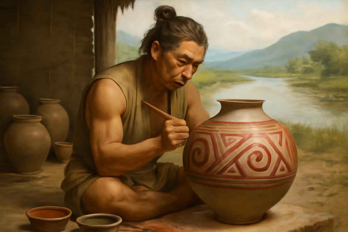 Técnicas de Pigmentação em Cerâmica Yangshao na China Antiga