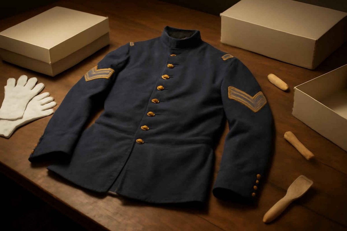Como autenticar e conservar uniformes da Guerra Civil Americana: guia para colecionadores