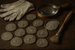 Como autenticar e conservar moedas do Império Gupta: guia completo