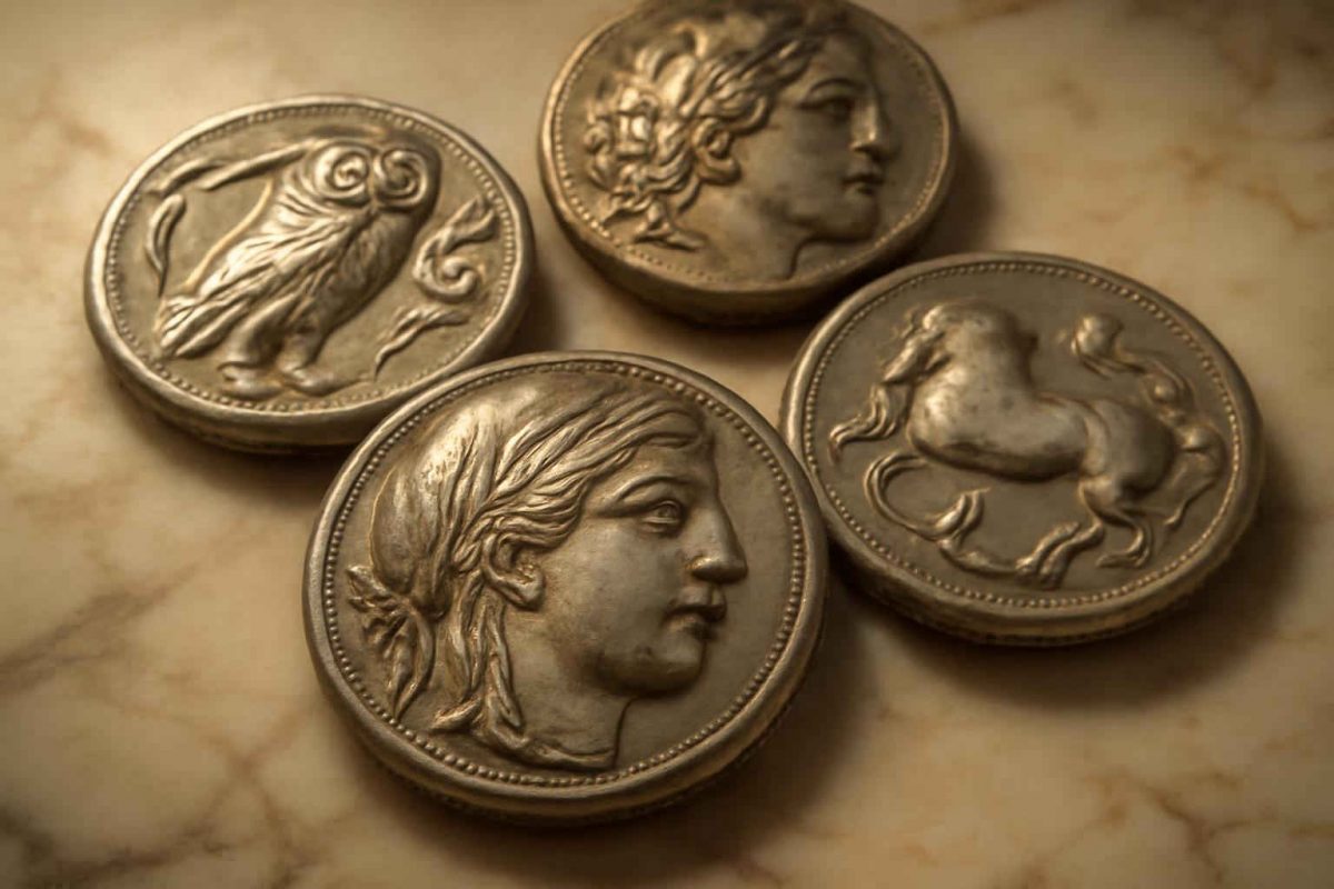 Moedas na Grécia Antiga: Origem, Fabricação e Comércio