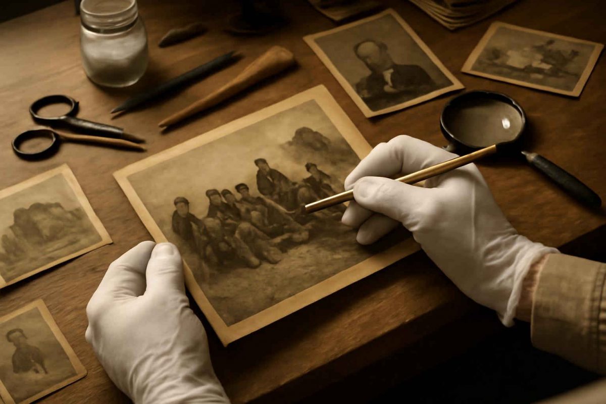 Guia Completo para Restaurar Fotografias da Guerra Civil Americana