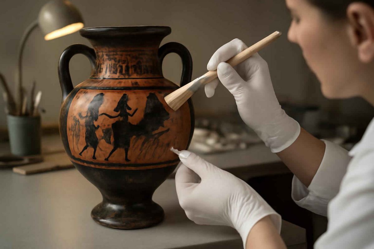 Como autenticar e conservar cerâmica grega antiga: guia para colecionadores