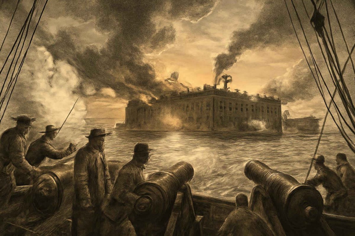 Estratégias do Cerco de Fort Sumter na Guerra Civil Americana