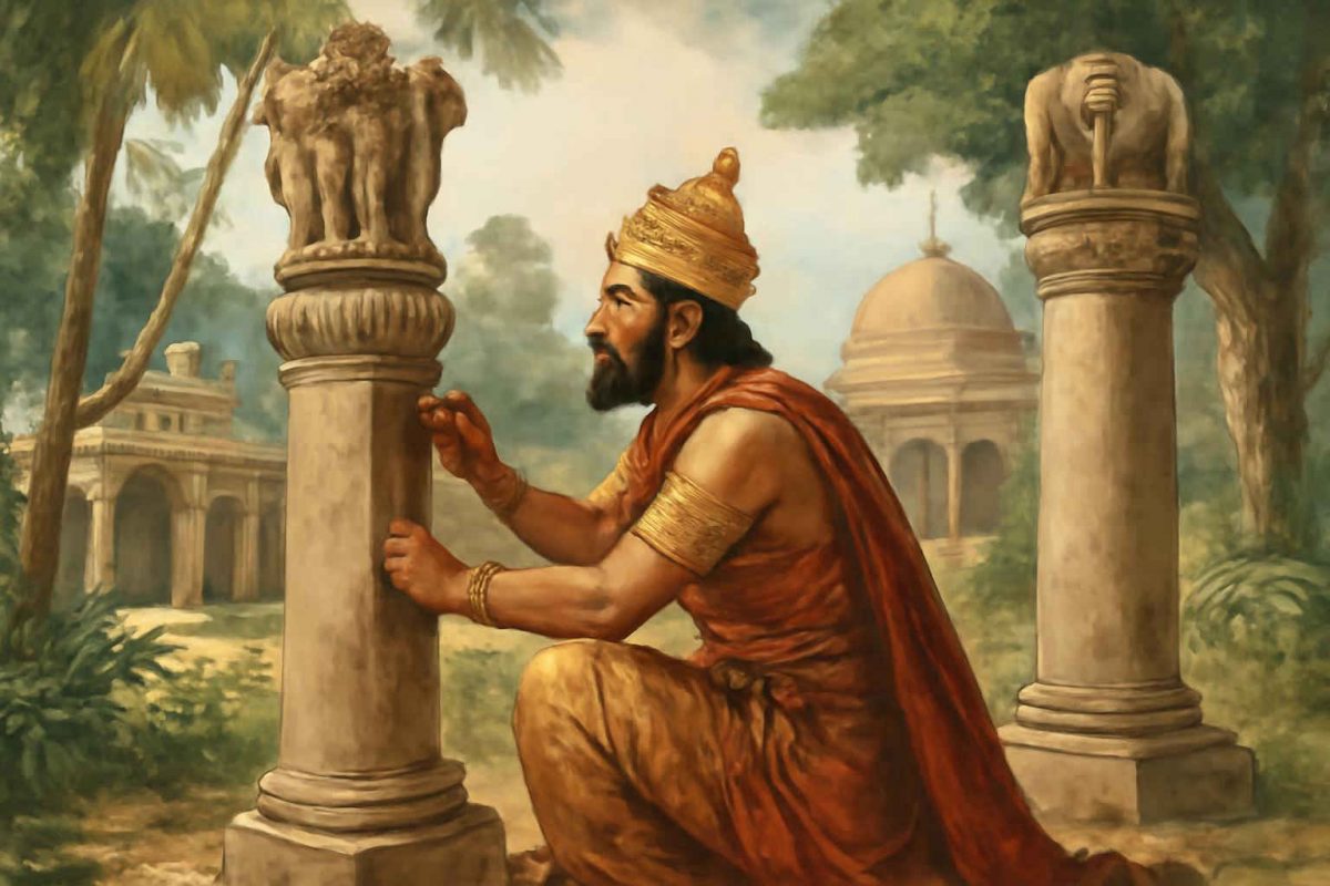 Éditos de Ashoka: Mensagens Imperiais no Império Maurya