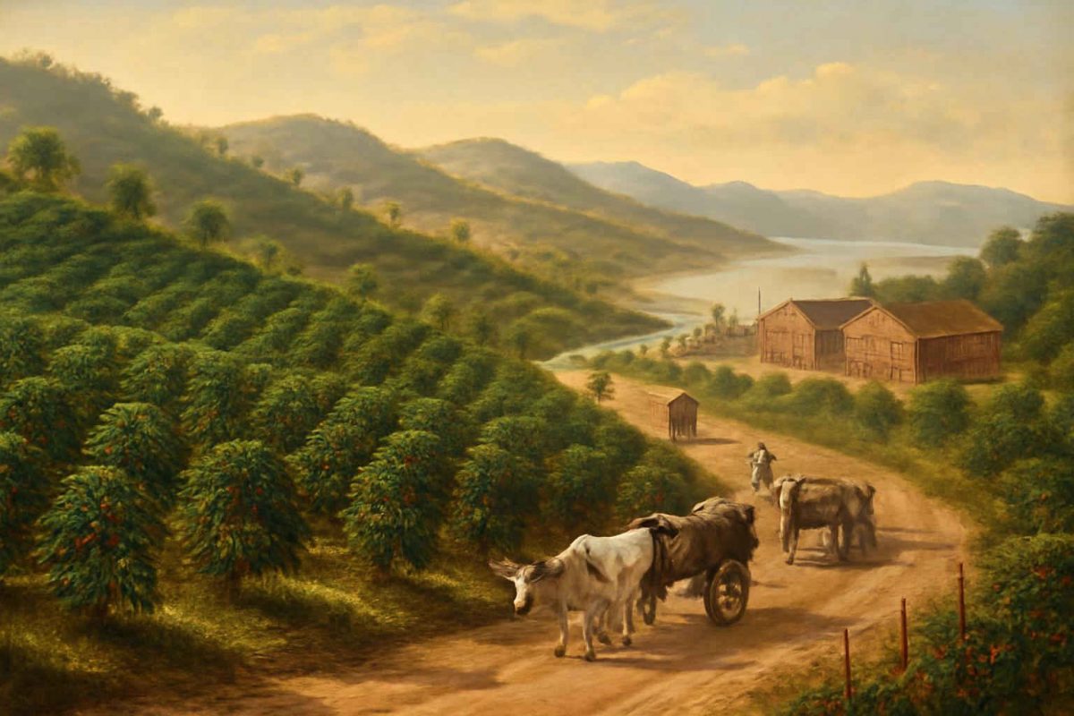 Logística do Café no Brasil Imperial: Rotas, Transporte e Impacto Econômico