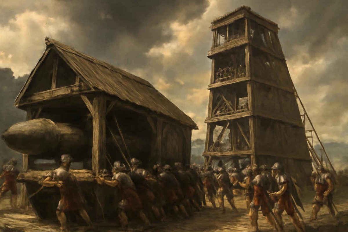 Máquinas de Cerco na Antiguidade: Aríetes, Torres e Estratégias