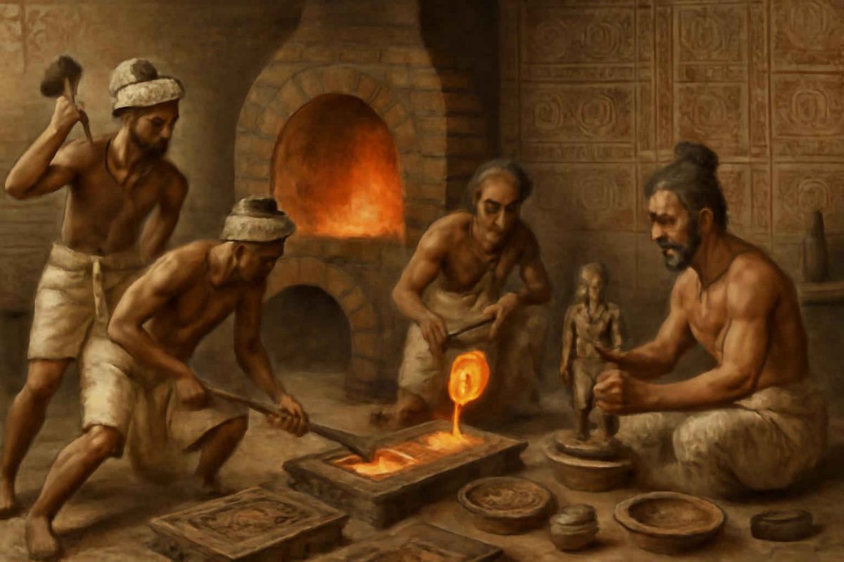 Metalurgia do Bronze na Índia Antiga: Técnicas e Legado Milenar