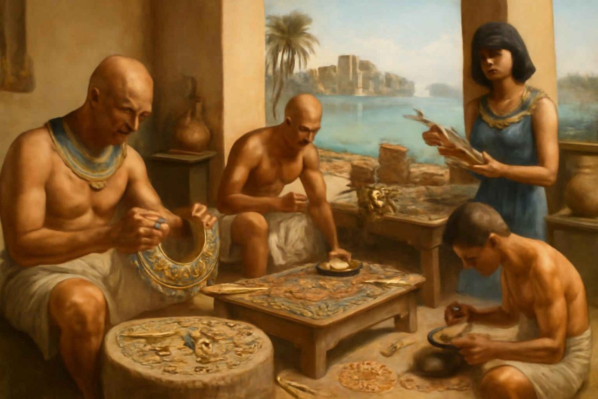 Ourivesaria no Egito Antigo: Técnicas, Materiais e Legado