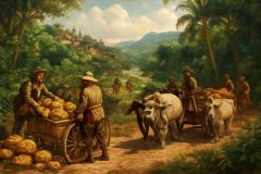 Rotas do Ouro no Brasil Colonial: Caminhos, Transporte e Impacto Econômico