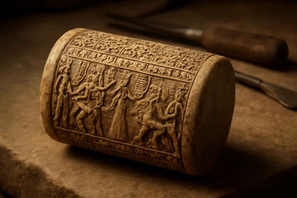 Selos-cilindro na Mesopotâmia Antiga: uso, técnicas e significado