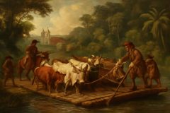 Transporte de Gado no Brasil Colonial: Rotas, Métodos e Impactos