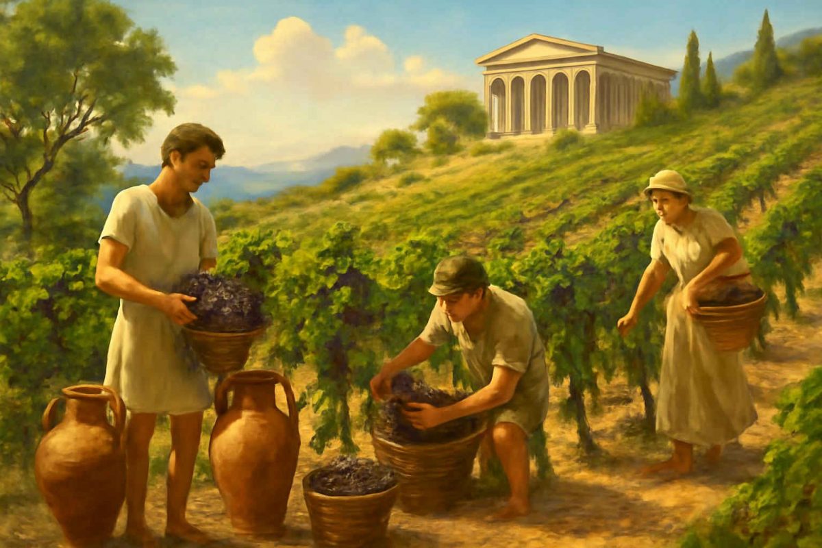 Vinicultura na Grécia Antiga: Produção, Comércio e Papel Social