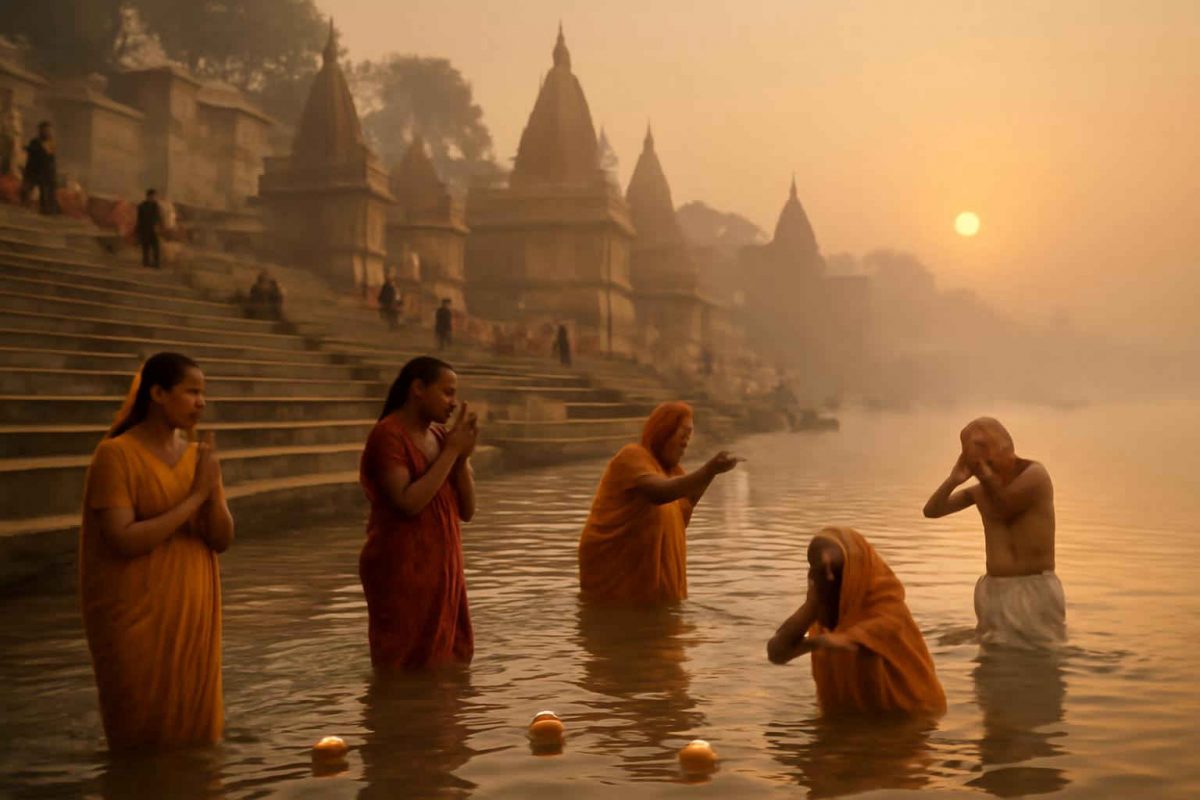 Banho de Ganges: rituais históricos e significado religioso