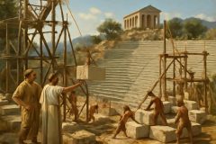 Construção de Teatros na Grécia Antiga: Arquitetura e Técnicas