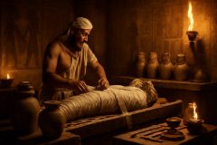 Mumificação no Egito Antigo: técnicas, materiais e descobertas arqueológicas