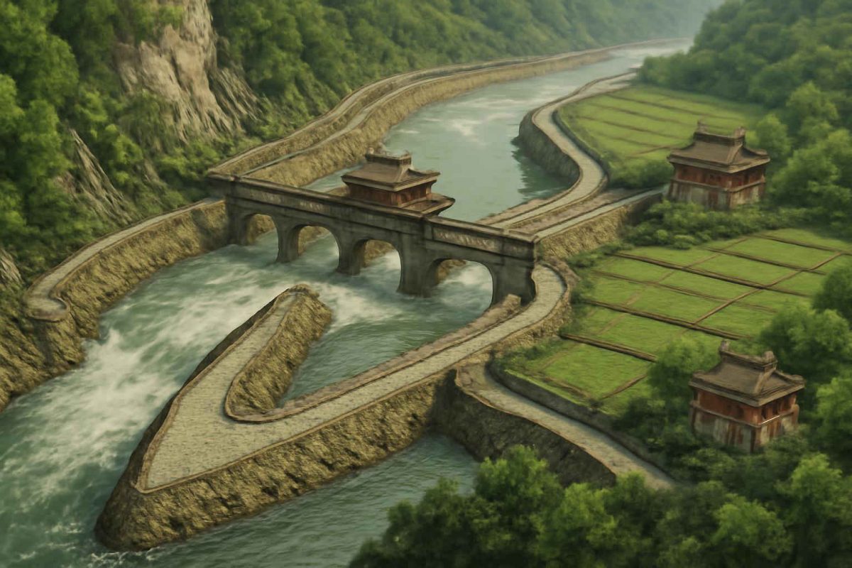 Sistema de irrigação de Dujiangyan: A engenharia hidráulica da China Antiga