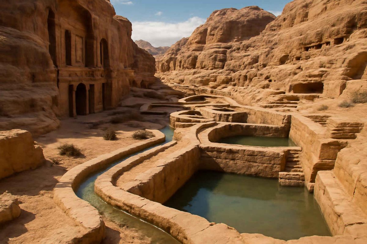 Engenharia Hidráulica dos Nabateus: Sistemas de Água em Petra