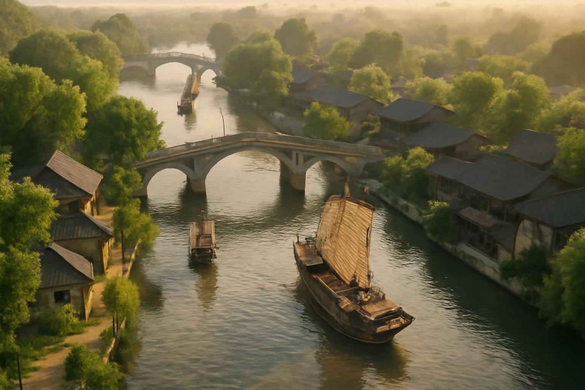 Grande Canal da China Antiga: Engenharia, Rotas e Legado