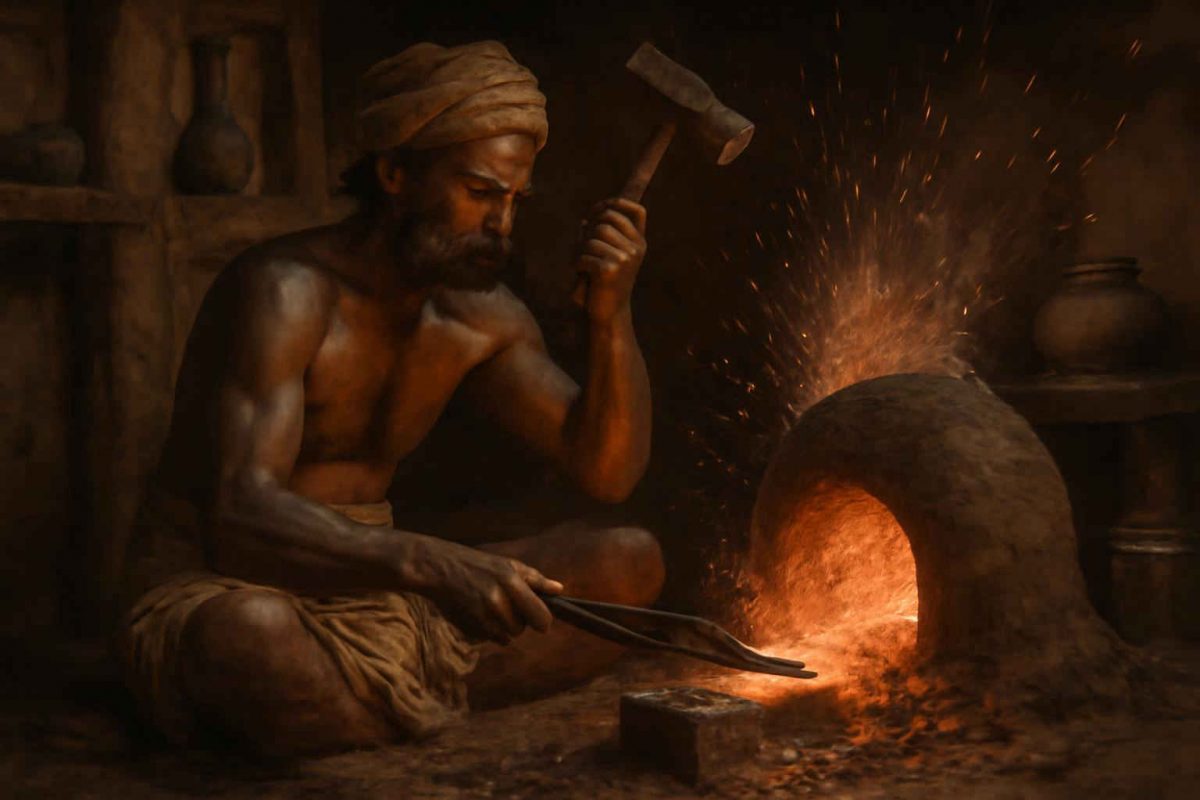 Metalurgia Wootz na Índia Antiga: Origem, Processo e Legado do Aço de Damasco
