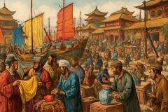 Rota Marítima da Seda na China Antiga: Portos, Navios e Impacto Comercial