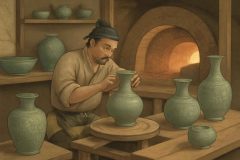 Cerâmica Celadon na Dinastia Song: Origem, Técnicas de Produção e Legado